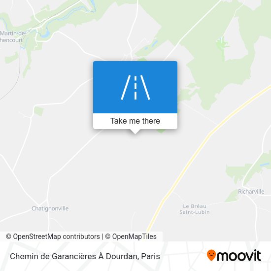 Chemin De Garancières À Dourdan map