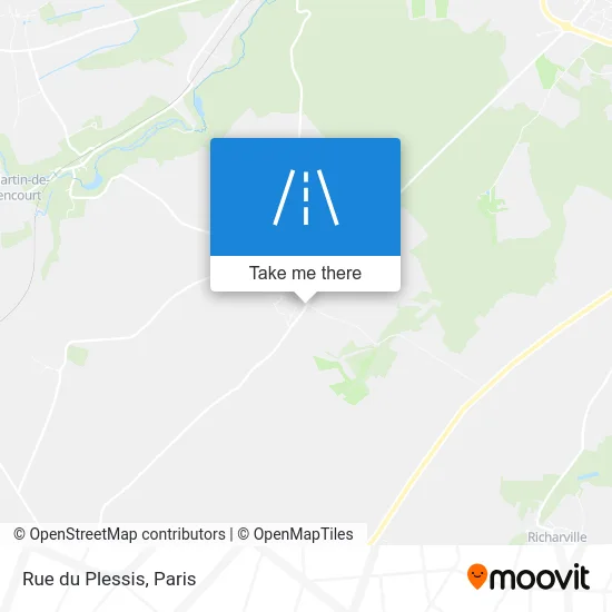Rue du Plessis map