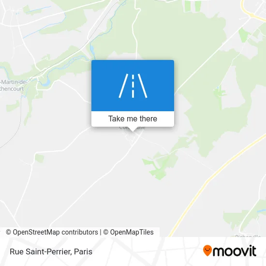 Rue Saint-Perrier map