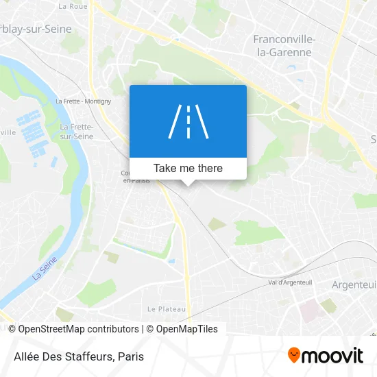 Allée Des Staffeurs map