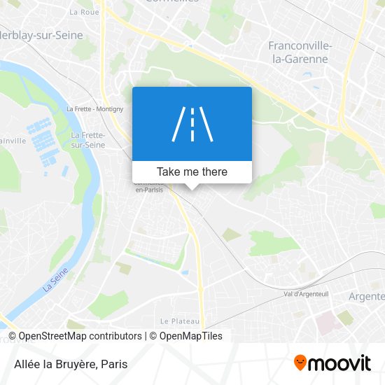 Allée la Bruyère map