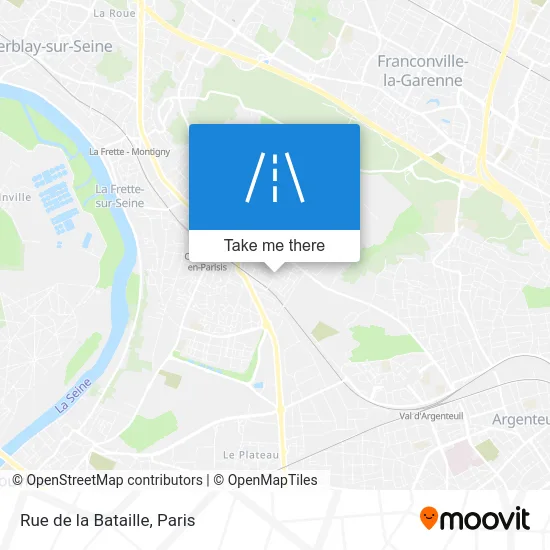 Rue de la Bataille map