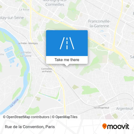 Rue de la Convention map