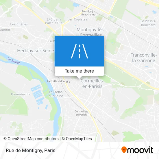 Rue de Montigny map