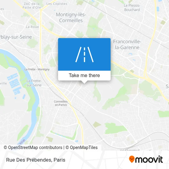 Rue Des Prébendes map