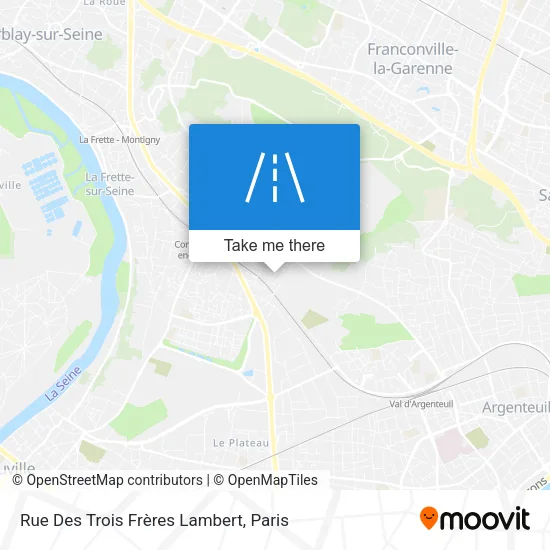 Rue Des Trois Frères Lambert map