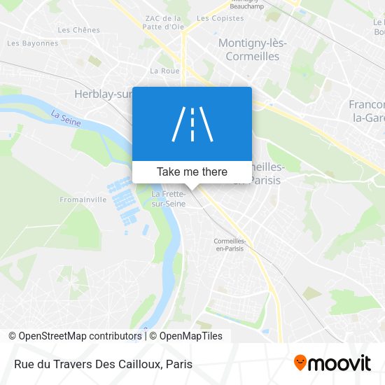 Rue du Travers Des Cailloux map