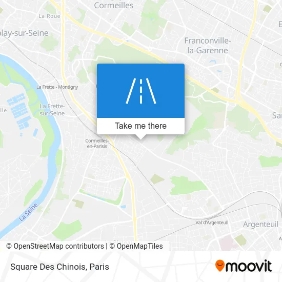 Square Des Chinois map