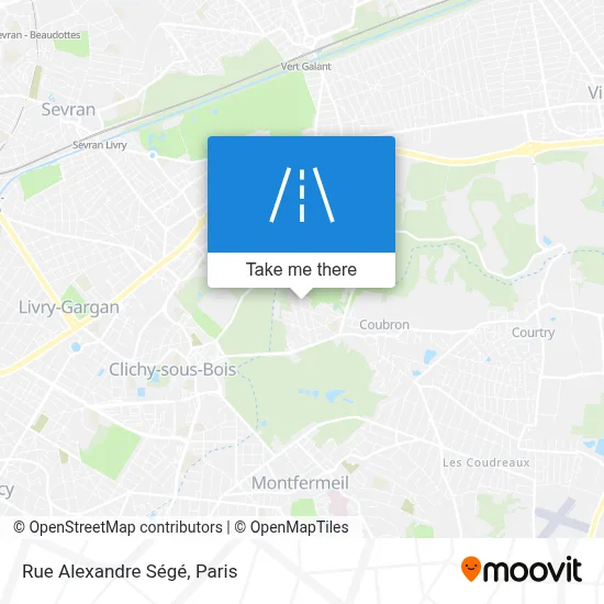 Rue Alexandre Ségé map