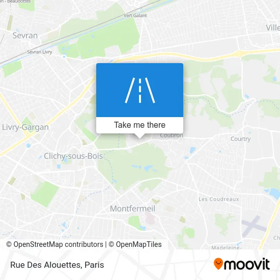 Rue Des Alouettes map