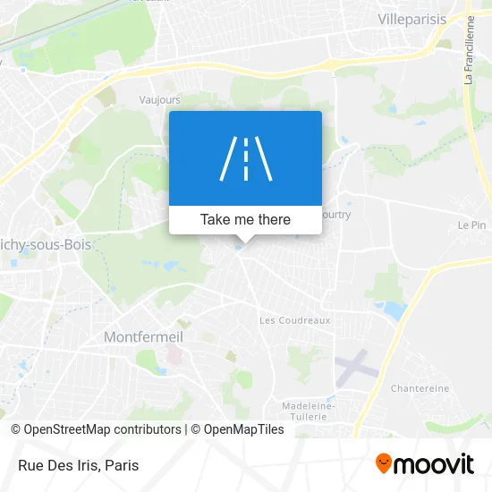 Rue Des Iris map