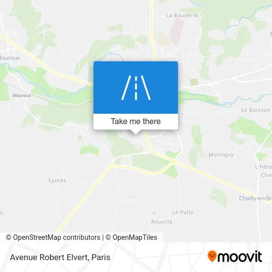 Avenue Robert Elvert map
