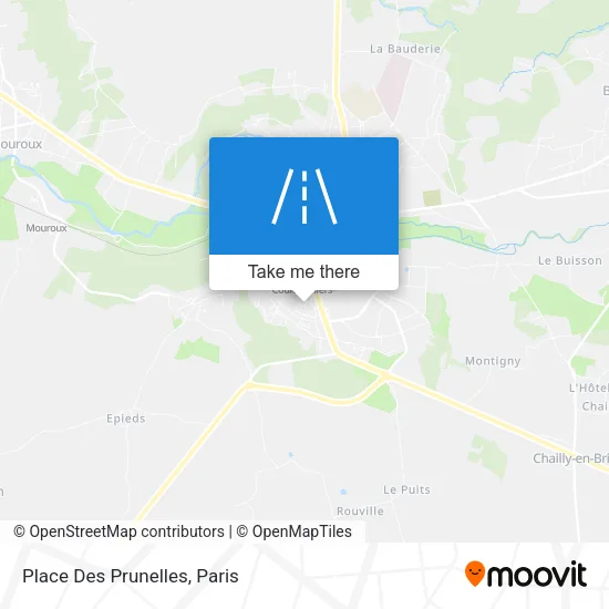 Place Des Prunelles map