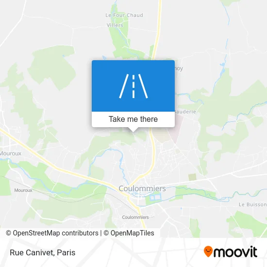 Rue Canivet map
