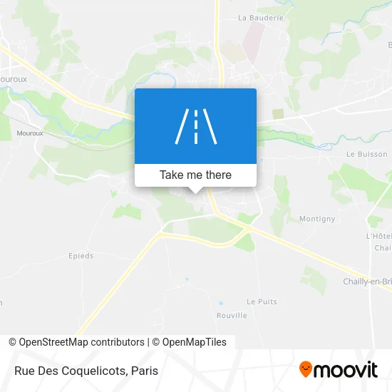 Rue Des Coquelicots map