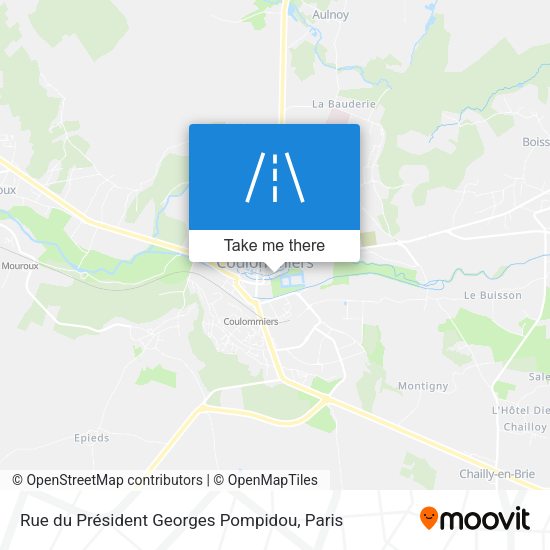 Rue du Président Georges Pompidou map