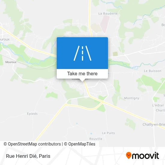 Rue Henri Dié map