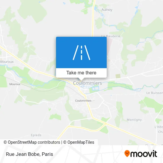 Rue Jean Bobe map