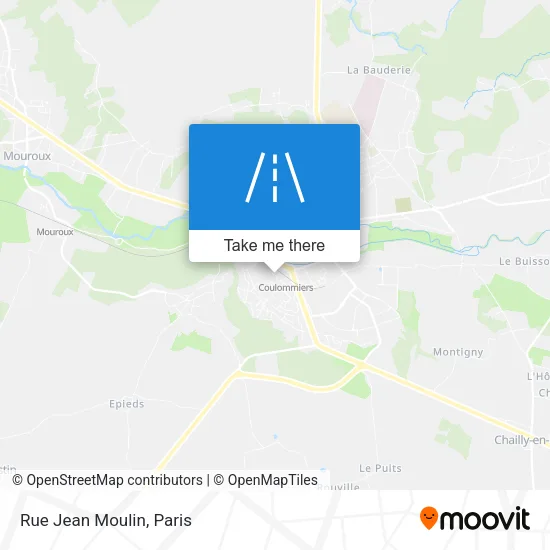 Rue Jean Moulin map
