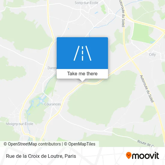 Rue de la Croix de Loutre map