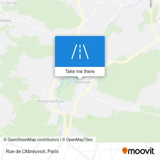 Rue de L'Abreuvoir map