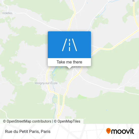 Rue du Petit Paris map