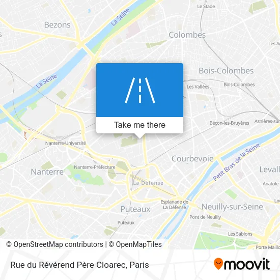 Rue du Révérend Père Cloarec map