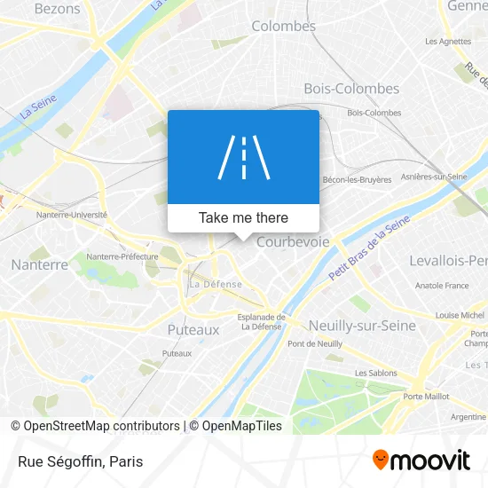 Rue Ségoffin map