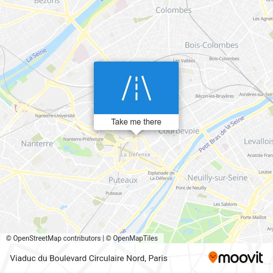 Viaduc du Boulevard Circulaire Nord map