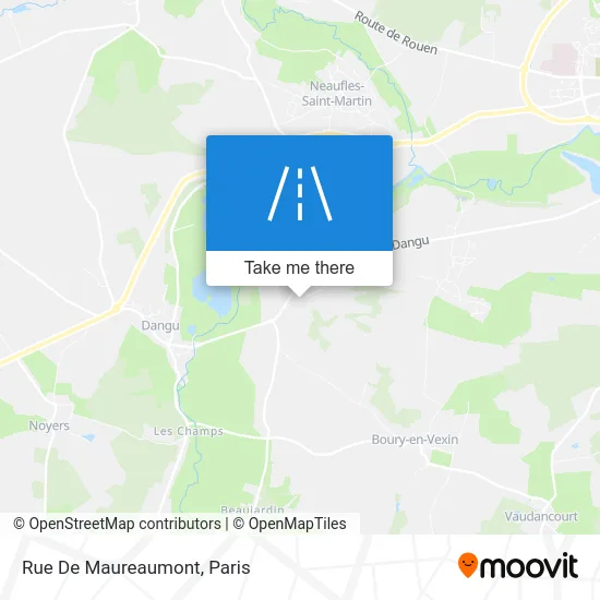 Rue De Maureaumont map