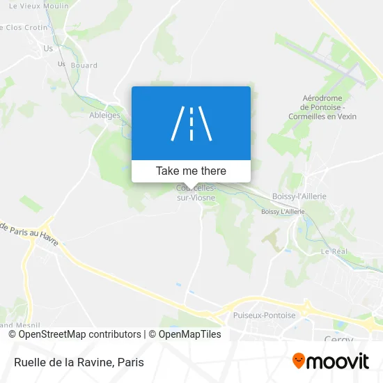 Ruelle de la Ravine map