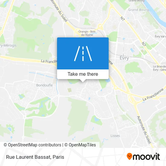 Rue Laurent Bassat map