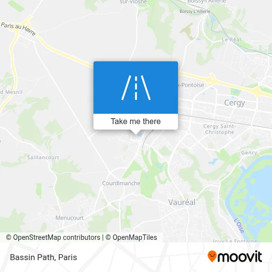 Chemin du Bassin map