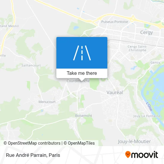 Rue André Parrain map