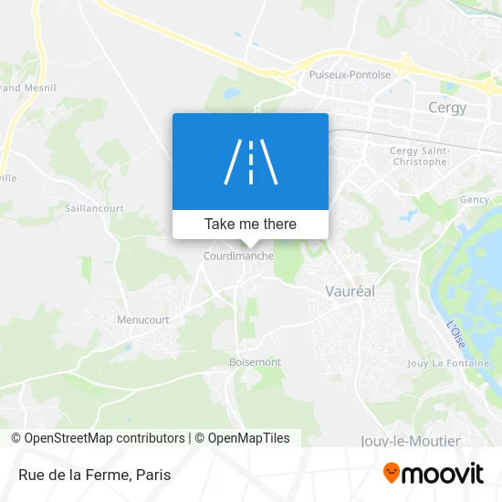 Rue de la Ferme map