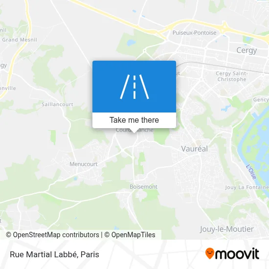 Rue Martial Labbé map