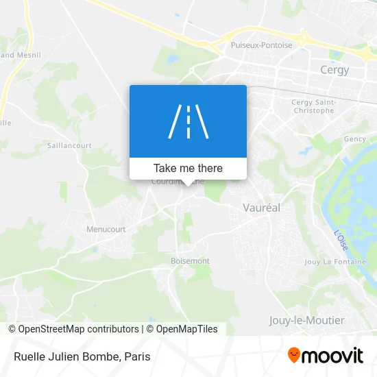 Ruelle Julien Bombe map