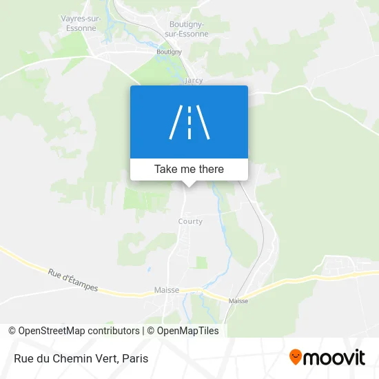 Rue du Chemin Vert map