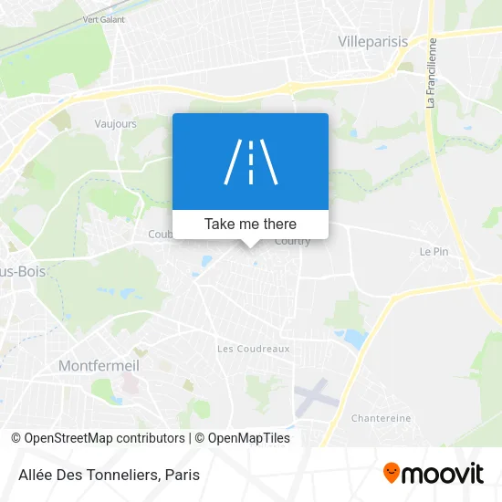 Allée Des Tonneliers map