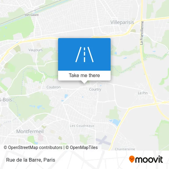 Rue de la Barre map
