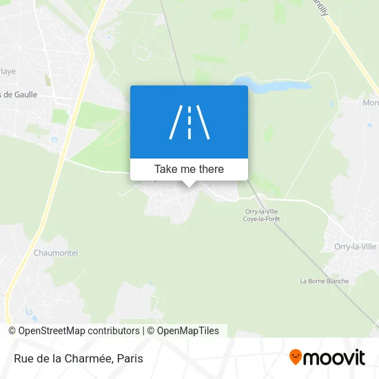 Rue de la Charmée map