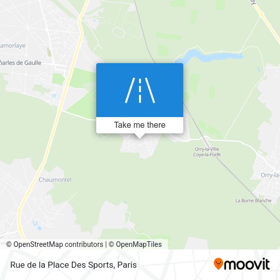 Rue de la Place Des Sports map