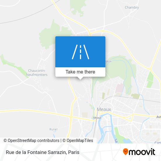 Rue de la Fontaine Sarrazin map