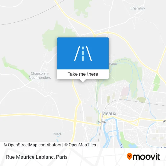 Rue Maurice Leblanc map