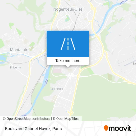 Boulevard Gabriel Havez map