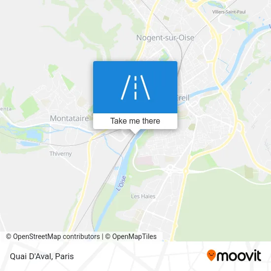 Quai D'Aval map