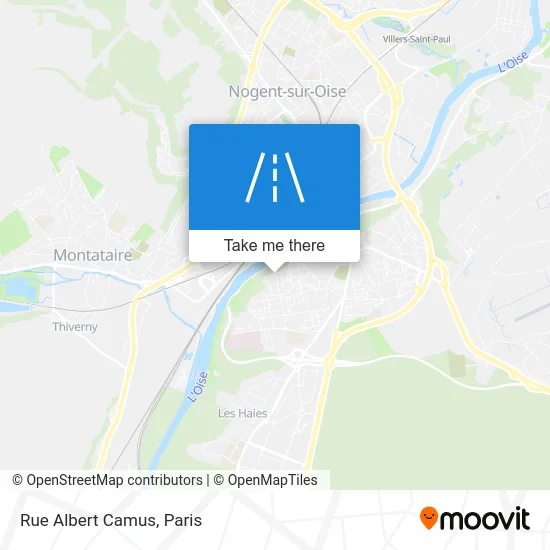 Rue Albert Camus map
