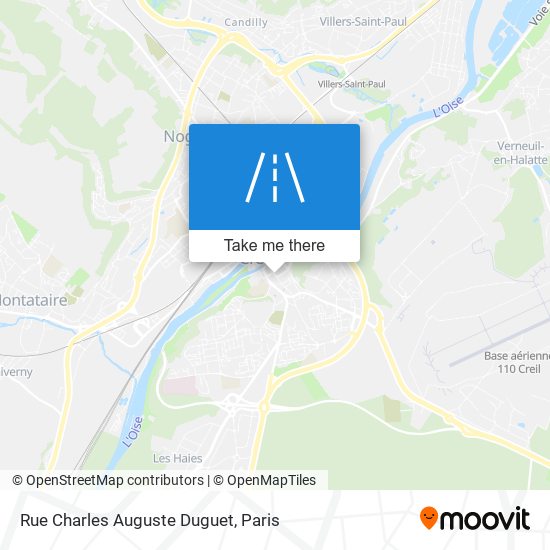 Rue Charles Auguste Duguet map