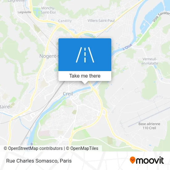 Rue Charles Somasco map