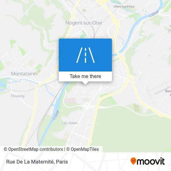Rue De La Maternité map